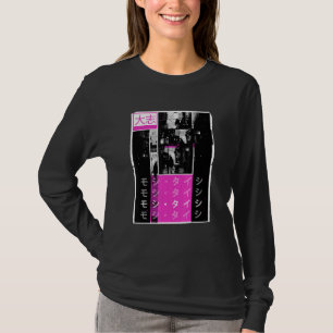 T-shirt Retro Lofi Tokyo Rangs japonais Gra esthétique