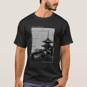 T-shirt Retro Lofi Tokyo Rangs japonais Gra esthétique