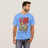 T-shirt Rétro LOONEY TUNES™ Éclatant de la télévision (Devant entier)