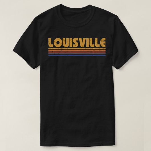 T-shirt Retro Louisville KY (Design devant)