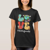 T-shirt Retro Love World Jour des terres 2023 Education Jo (Devant)