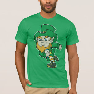 T-shirt Rétro lutin irlandais de rugby