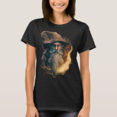 T-shirt Retro Magical Wizard Fantasy (Devant)
