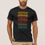 T-shirt Retro Mavs (Devant)
