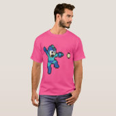 T-shirt retro megaman gift (Devant entier)