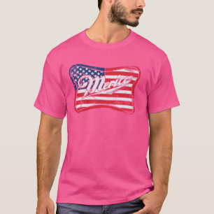 T-shirt Retro Merica depuis 1776 4 juillet Indépendance P