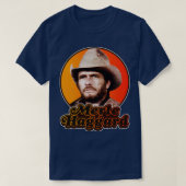 T-shirt Retro Merle HaggardDesign (Design devant)