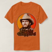 T-shirt Retro Merle HaggardDesign (Design devant)
