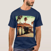 T-shirt Retro | Miami Beach | Boutique Surf | Unisex | T-s (Devant)