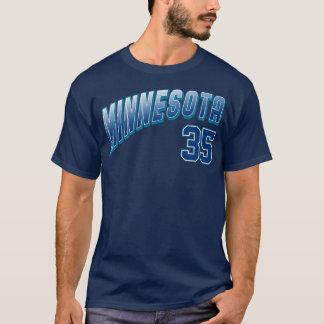 T-shirt Rétro Minnesota Numéro 7