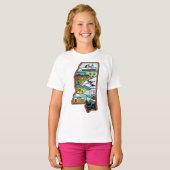 T-shirt Retro Mississippi Biloxi Laurel MS State Souvenir (Devant entier)
