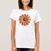 T-shirt Retro MOD Hippie Daisy Flower - Mode tendance (Devant)