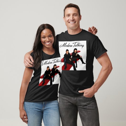 T-shirt Retro Moderne Talking Classique Cadeau De Musique (Unisexe)