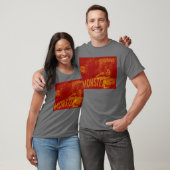 T-shirt Rétro monstre (Unisexe)