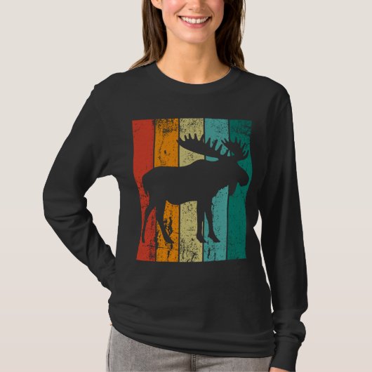 T-shirt Retro Moose (Devant)