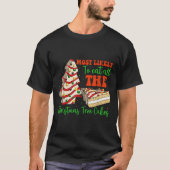 T-shirt Retro Most Likely To Eat All The Christmas Tree Ca (Devant)