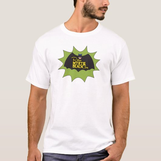 T-shirt Retro Myrtle Beach Guy Capturer (Devant)
