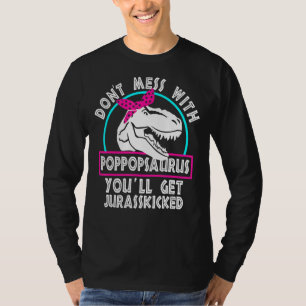 T-shirt Retro Ne manquez pas avec Poppoppopsaurus Vous obt