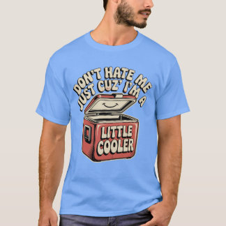 T-shirt Retro Ne me hait pas Juste parce que je suis un pe