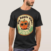 T-shirt Retro New York_ Apple avec Empire State Building (Devant)