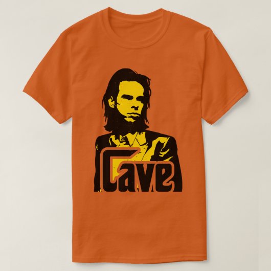 T-shirt Retro Nick Cave à côté de la porte Hommage (Design devant)