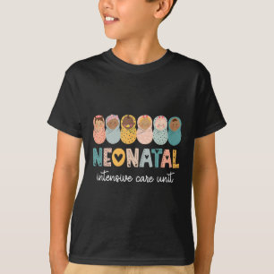 T-shirt Retro Nicu Nurse Shirt Neonatal Intenatal Care Uni