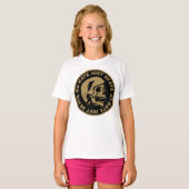 T-shirt Retro no Hate Just Skull (Devant entier)