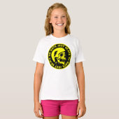 T-shirt Retro no Hate Just Skull (Devant entier)