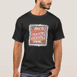 T-shirt Retro Nonna Floral Merci Grateful Blessé Nonna