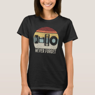 T-shirt Retro N'Oubliez Jamais Chemise Sarcastique Humour