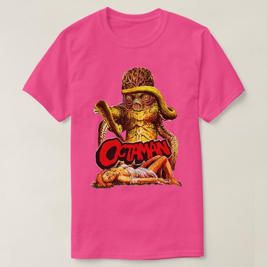 T-shirt Rétro Octaman Cult Classic Horreur Monster Fan Art (Design devant)