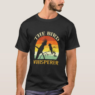T-shirt Rétro Oiseaux Whisperer Bird Vintage Oiseau