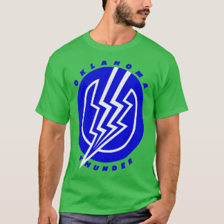T-shirt Retro Oklahoma Thunder AFA 41982