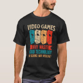 T-shirt Retro Old Arcade Machine Games Citation Classic Vi (Devant)
