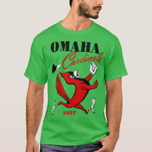T-shirt Retro Omaha dinals Baseball 1957