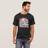 T-shirt Retro Paix Super Out Chiffres simples Je suis 10 a (Devant entier)