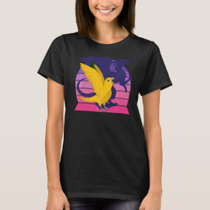 T-shirt Retro Parrot I Dragon I hurle Reine de Bavière