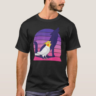 T-shirt Retro Parrot I Howling Wolf I hurle Lutino Coc