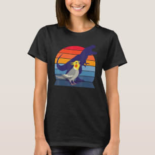 T-shirt Retro Parrot I Tyrannosaurus Rex I hurle Cocka