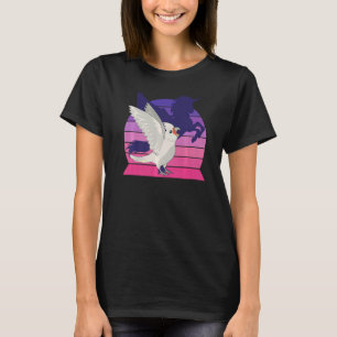 T-shirt Retro Parrot I Winged Unicorn I Screaming Goffin's
