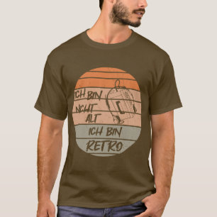 T-shirt retro pas vieux, lecteur de cassettes