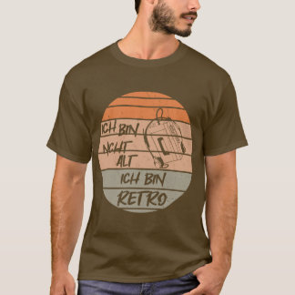 T-shirt retro pas vieux, lecteur de cassettes