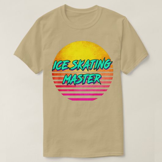 T-shirt Retro Patinage sur glace Lover Cadeau (Design devant)