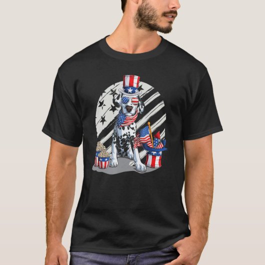 T-shirt Retro Patriotic USA I American Flag I Retro 4th Ju (Devant)