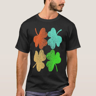 T-shirt Retro Perdu St Patrick's Day Irlandais C Lucky Le