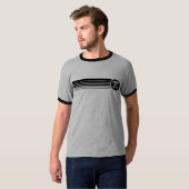 T-shirt Rétro Pi (Devant entier)