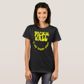 T-shirt Retro Pickleball Est Mon Joyeux Lieu Pickleball Jo (Devant entier)