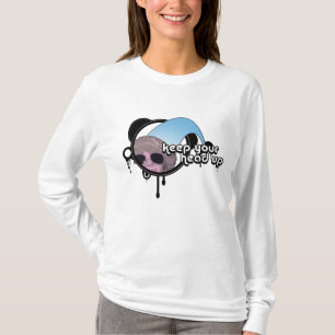 T-shirt retro pj : gardez la tête haute