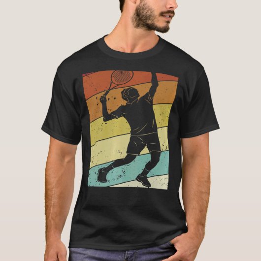T-shirt Retro Player Professional Trainer Tennis 1 (Devant)