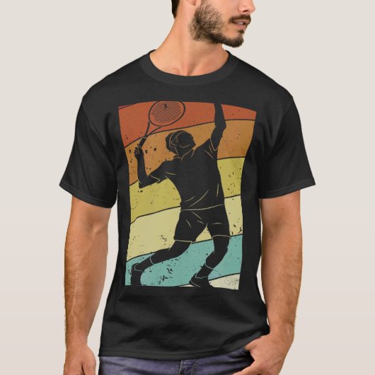 T-shirt Retro Player Professional Trainer Tennis 1 (Devant)